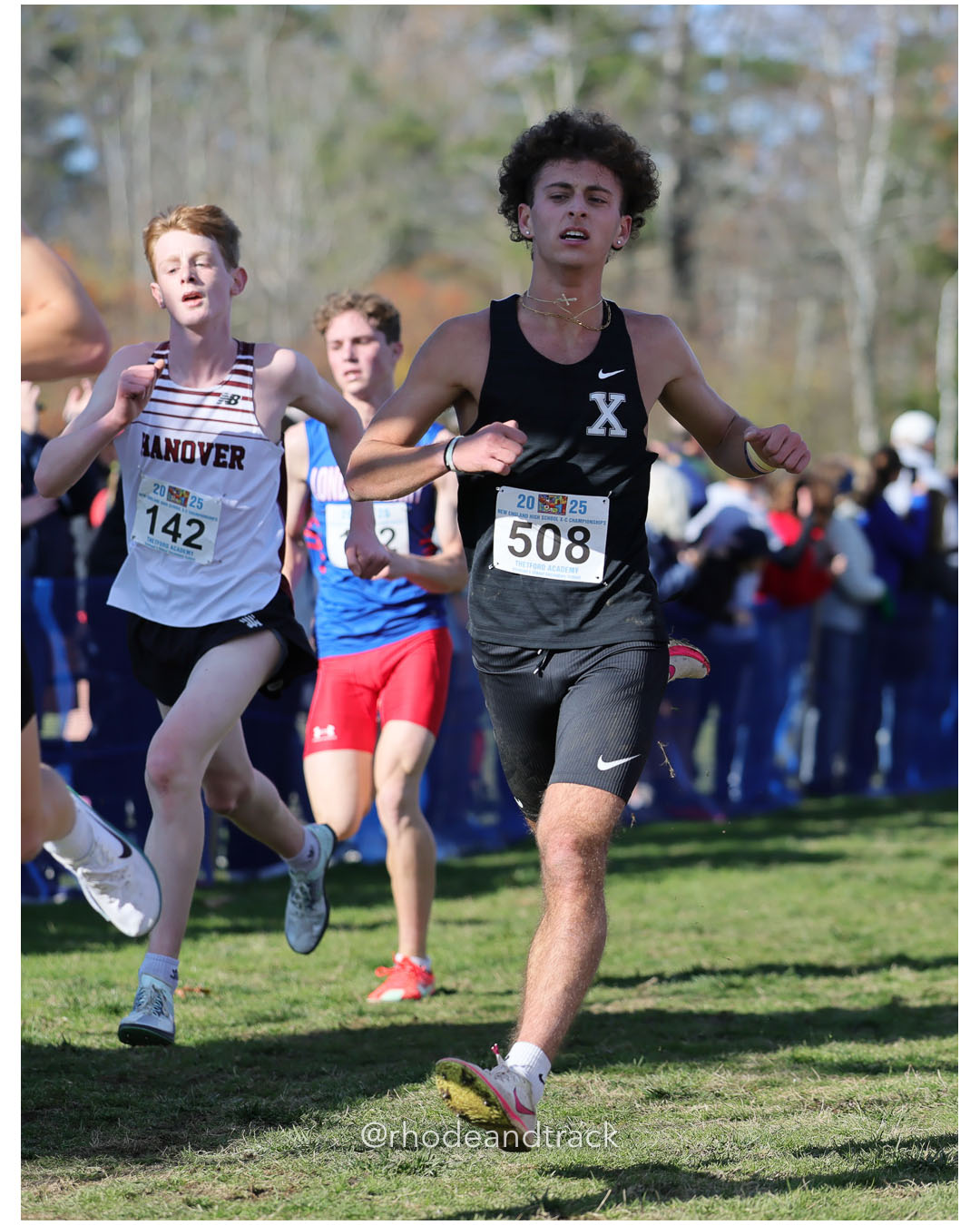 Xavier Laudati, Xavier High School, P118, 18:07.75 - New England Cross Country State Championship - Thetford Vt - November 8, 2025 File: ./dir-2-Boys-Championship/251108-2025-New England-Cross-Country-Championships-Thetford-VT-666-296A1515.jpg Xavier Laudati, Xavier High School, P118, 18:07.75 - New England Cross Country State Championship - Thetford Vt - November 8, 2025 – 2025 N…